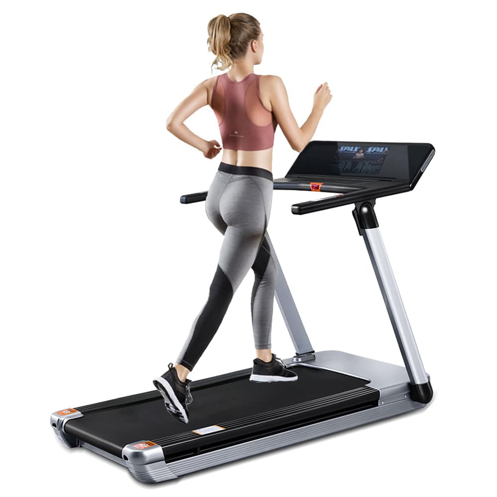 SKY Fitness Foldable Treadmill For Home |4HP Under Desk Electric Treadmill