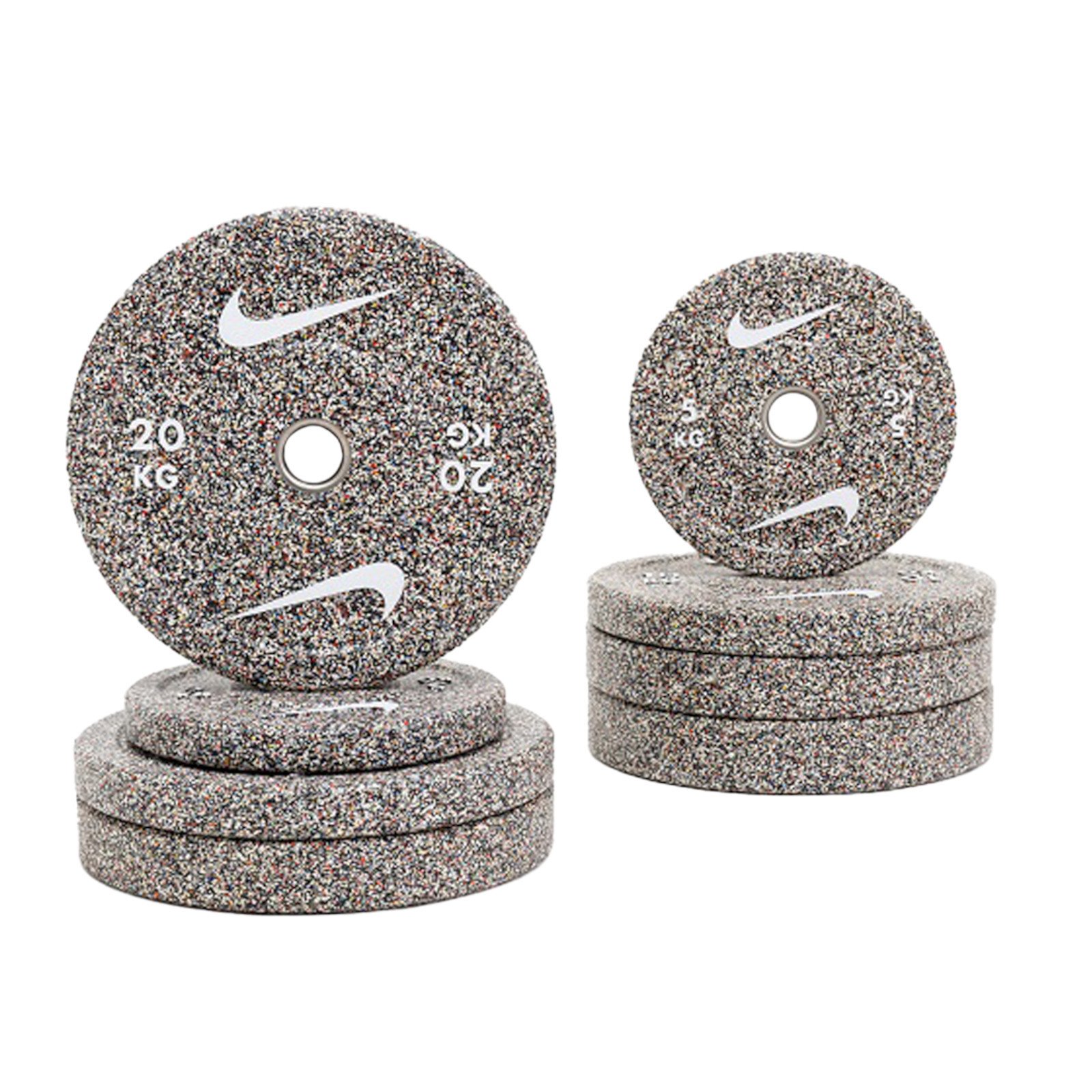 Nike Strength Eco-Engineered Grind Bumper Plates - Single | Storm Slate |