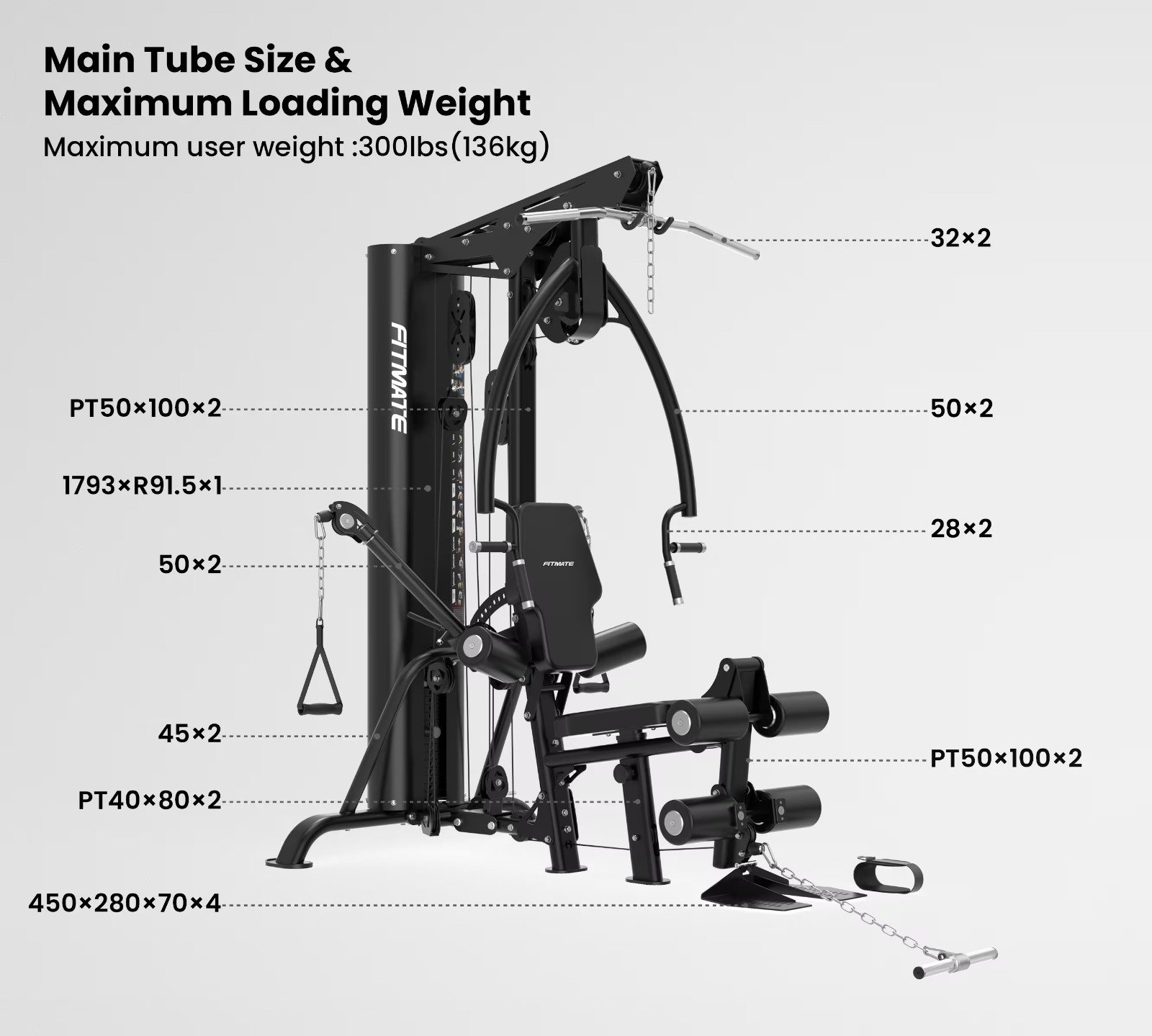 Fitmate G4+ Multi-Function Home Gym