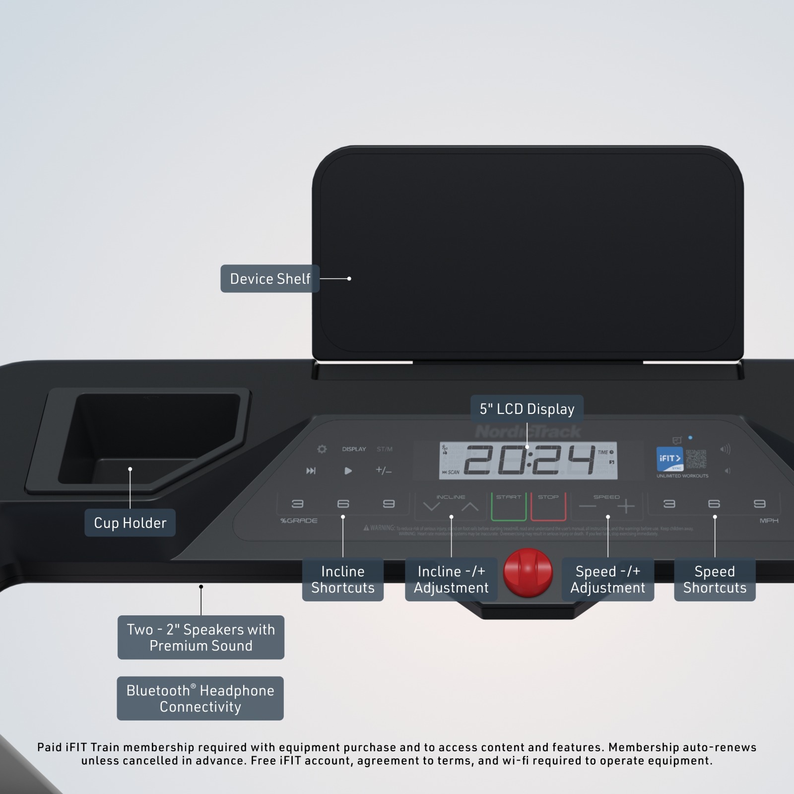 NordicTrack T Series 5 Home Use Cardio Treadmill