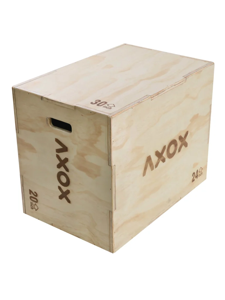 Axox Fitness 3 In 1 Wooden Plyo Jump Box