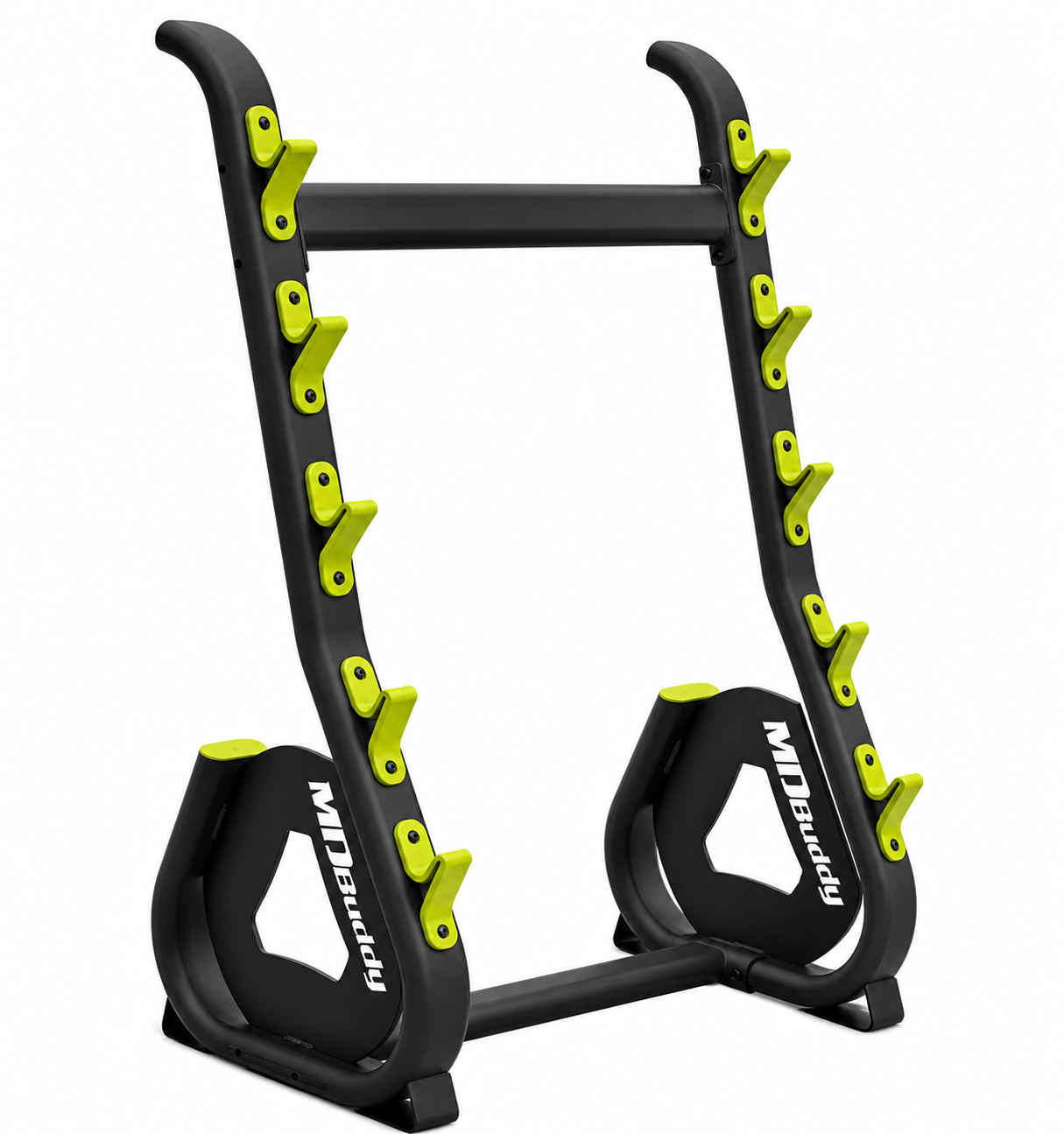 MD Buddy Single Sided Barbell Rack | 5 Tiers
