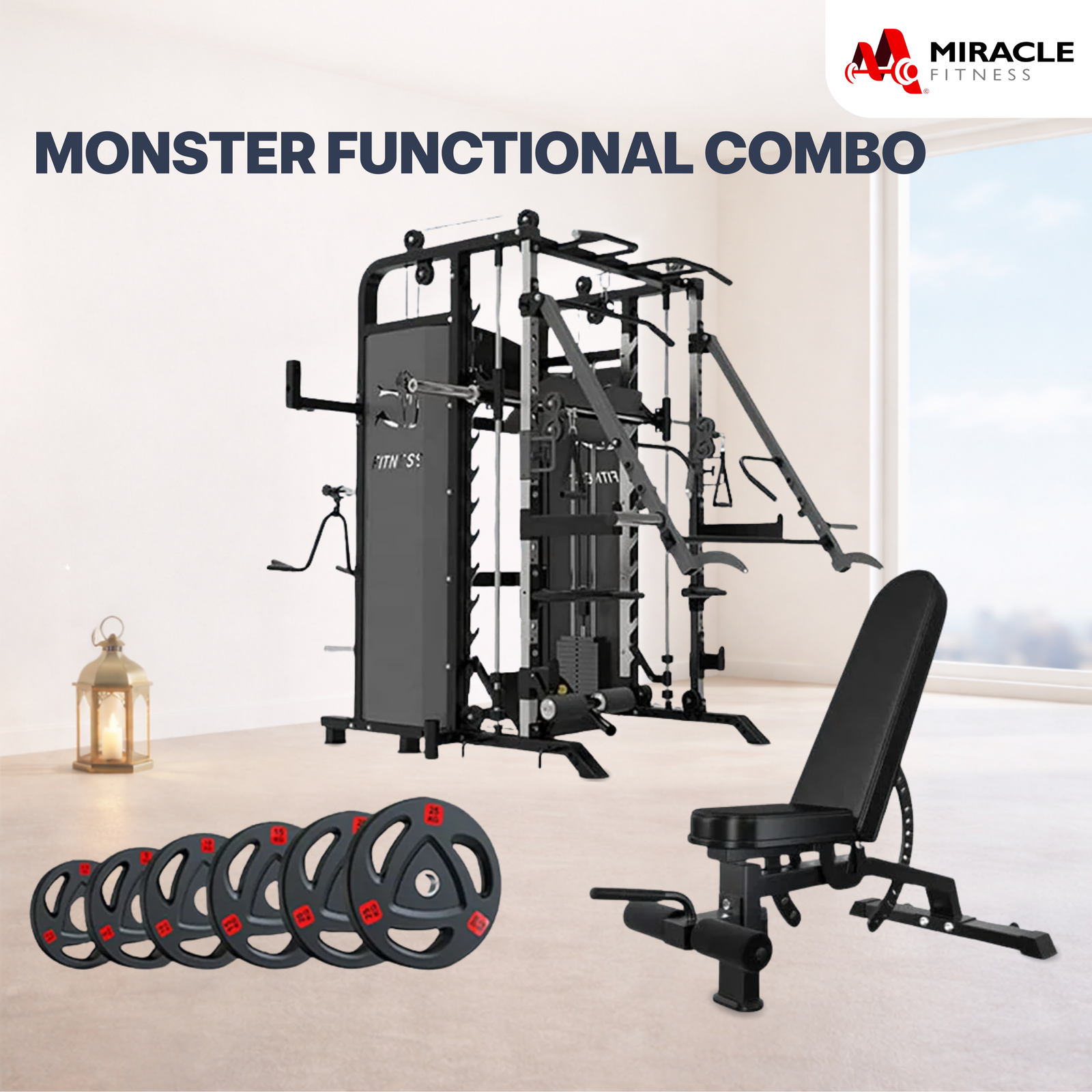 All in One Monster Functional Trainer Combo