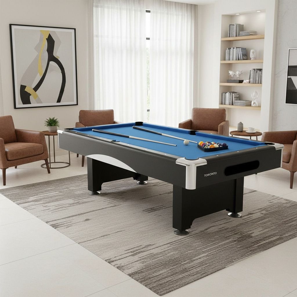 Toronto GP020 Pool/Billiard Table | Blue | 8FT