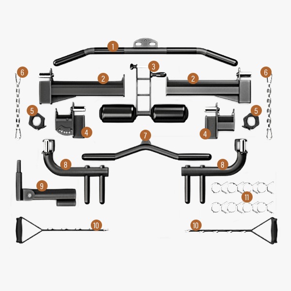 BruteForce UM2 Functional Trainer FOLDABLE