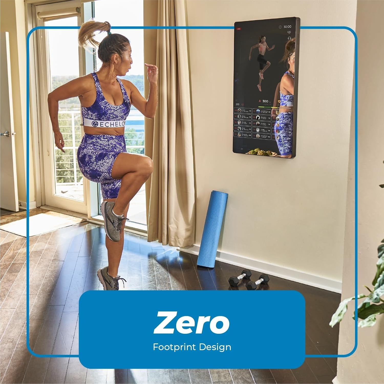 Echelon Reflect Touch Smart Fitness Mirror 50"