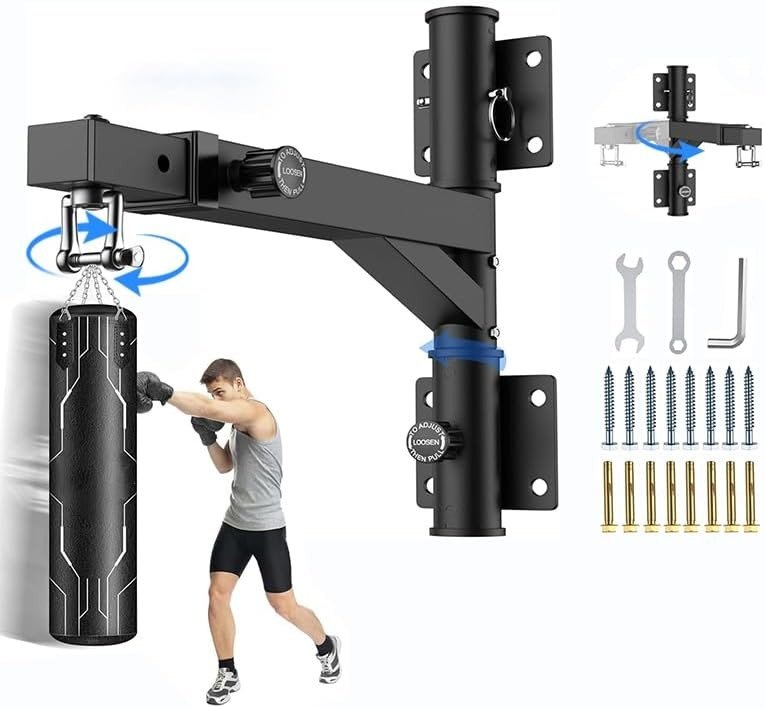 Miracle Fitness Boxing Heavy Bag Hanger Wall Mount