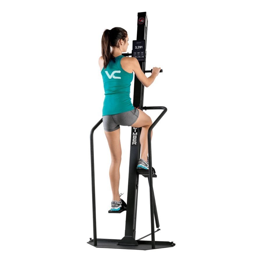 VersaClimber Home Climber with H-TS Touchscreen & Free-Standing Base