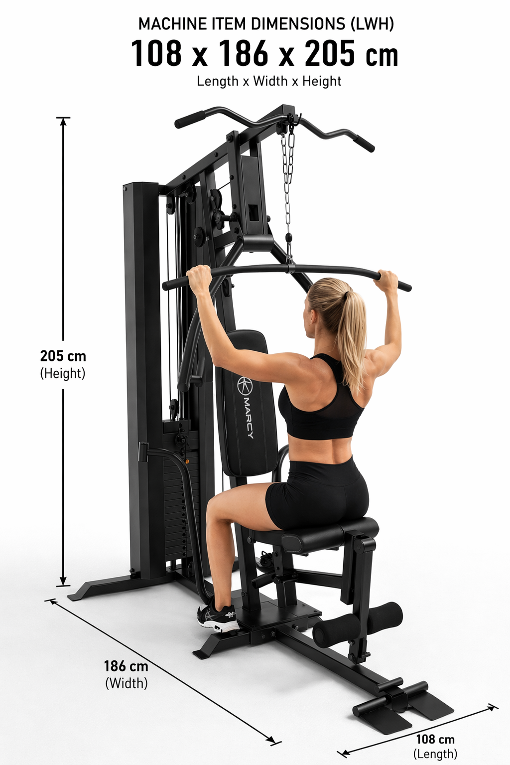 Marcy Multifunctional Home Gym USA - MD 3400/MD 3401