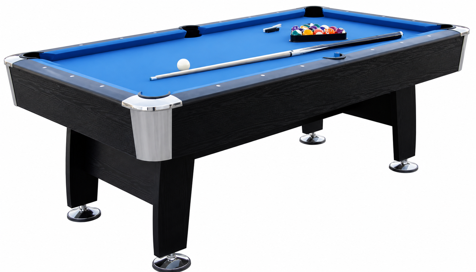 Milano Italy Non K/D 8Ft Billiard Table Es-BT181A58 Blue