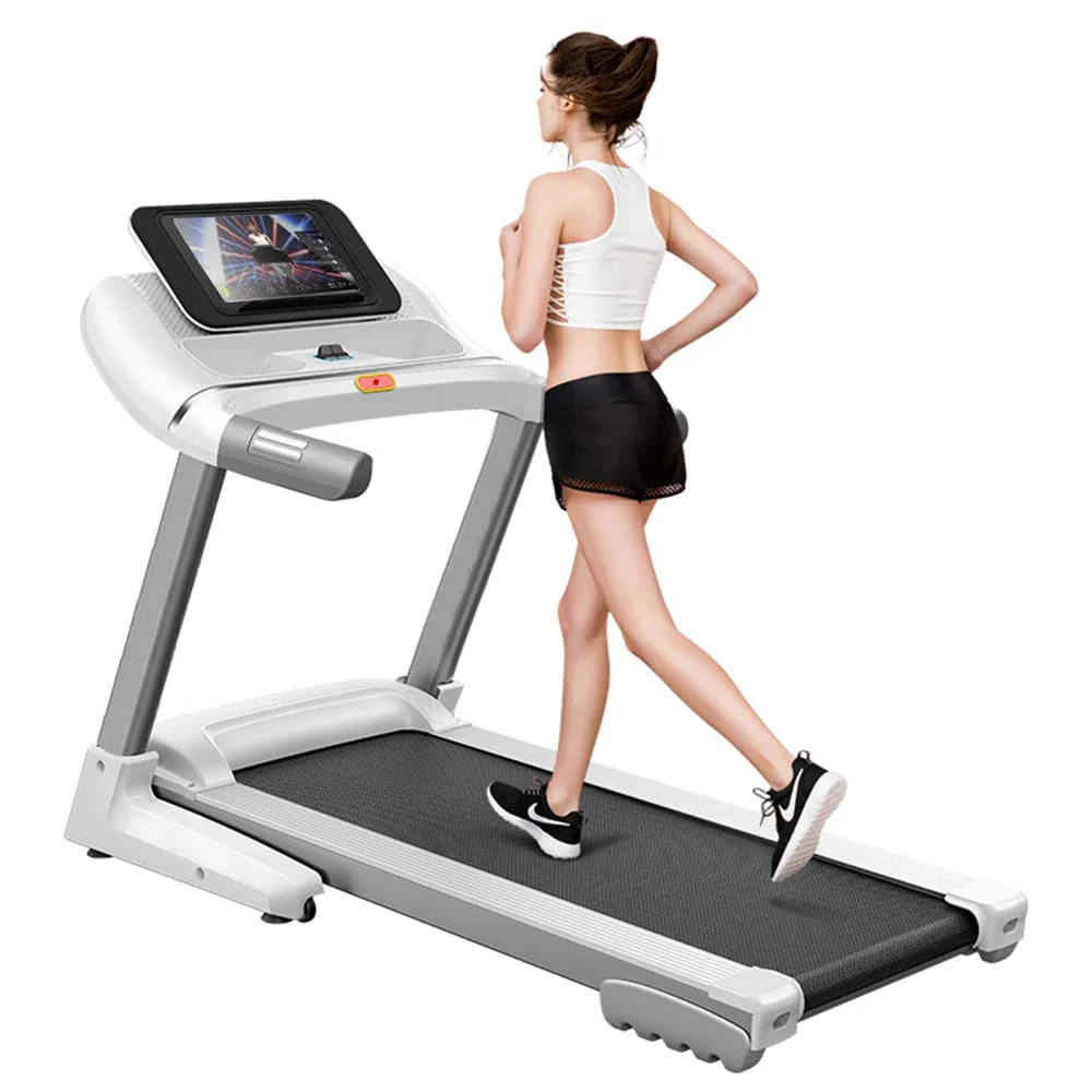 Miracle Foldable Treadmill with 10.1" Touch Display - Quiet Motor, Spacious Running Area