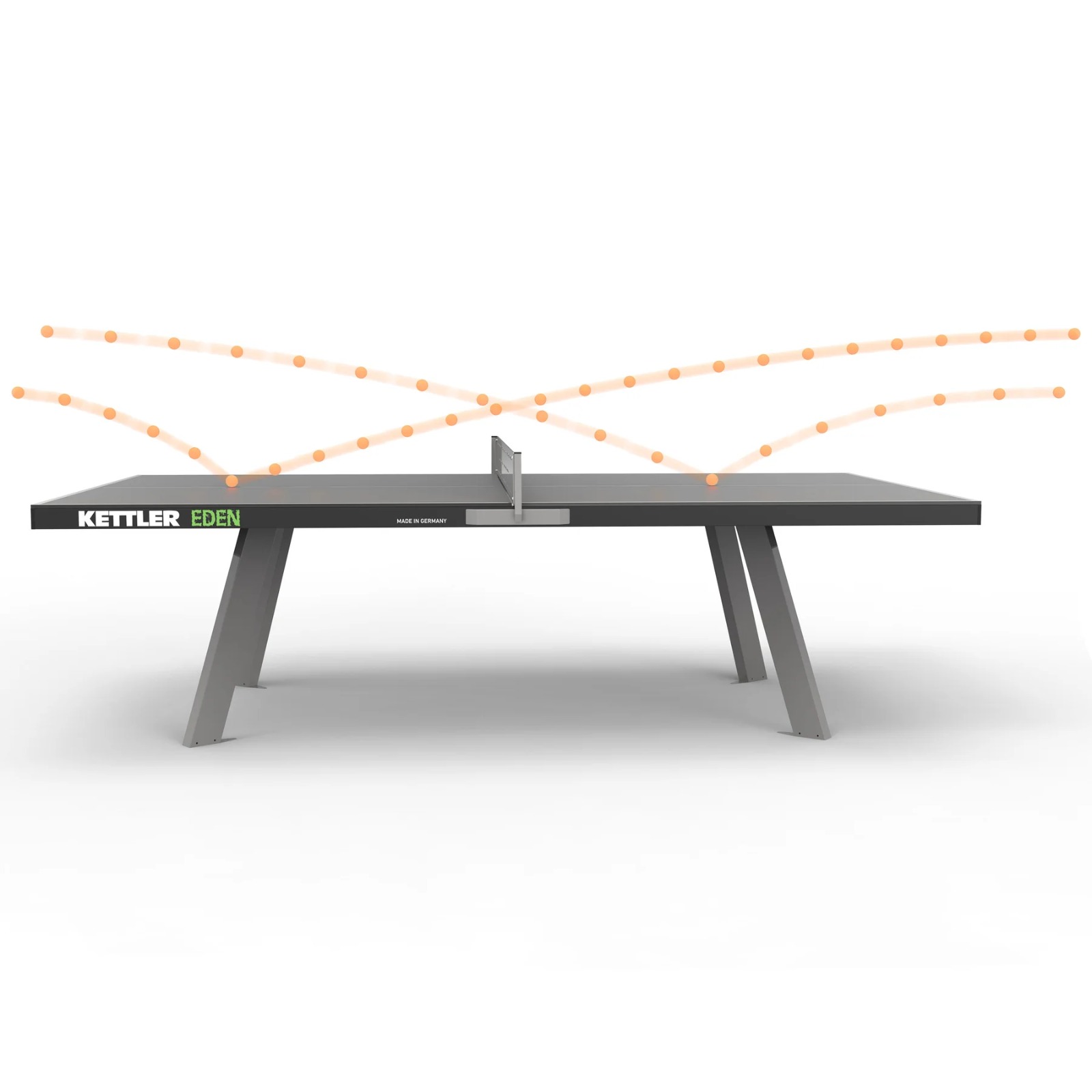 Kettler Eden Outdoor Stationary Table Tennis Table- GERMAN