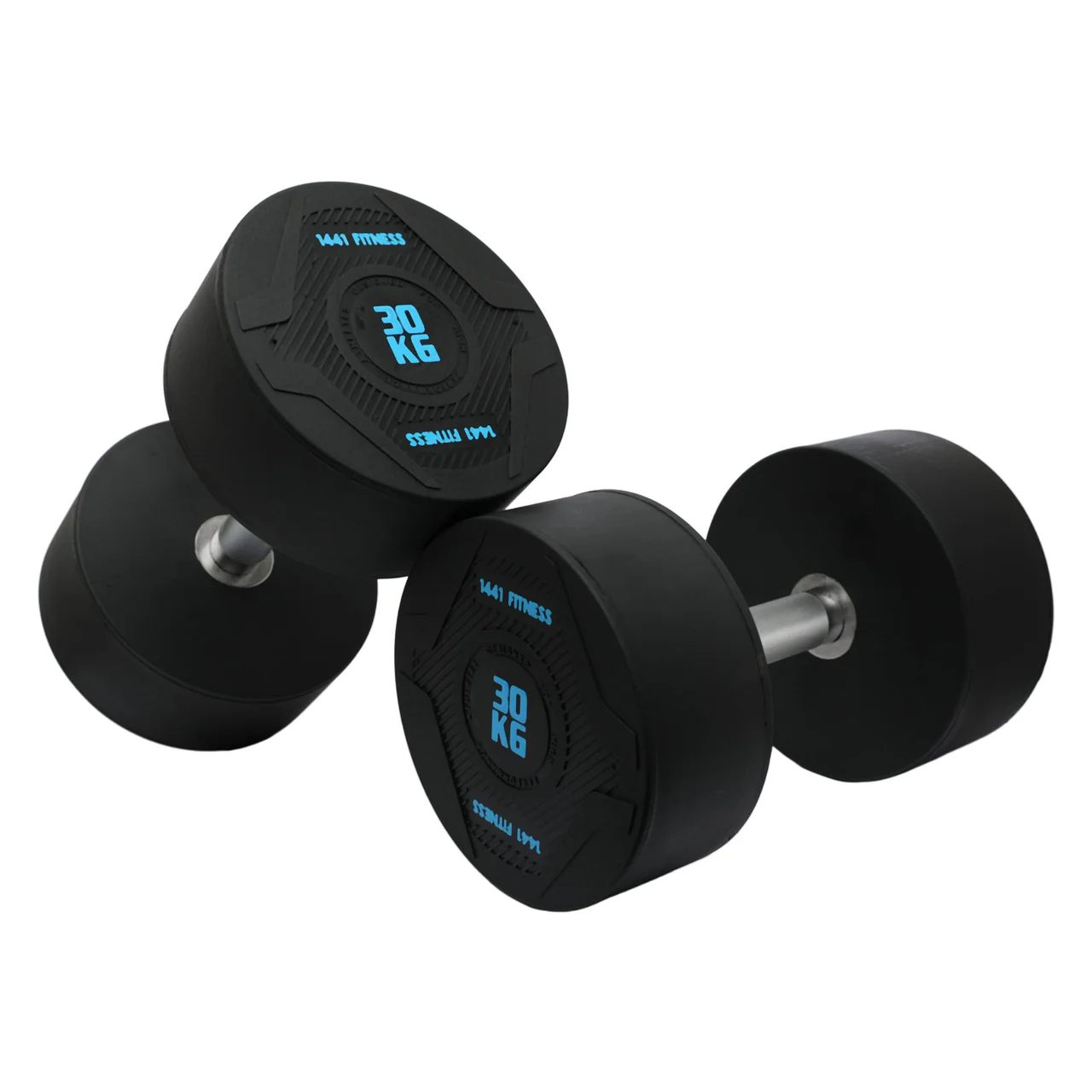 PU Round Dumbbell Set - 2.5 Kg to 50 Kg ( 20 Pairs )