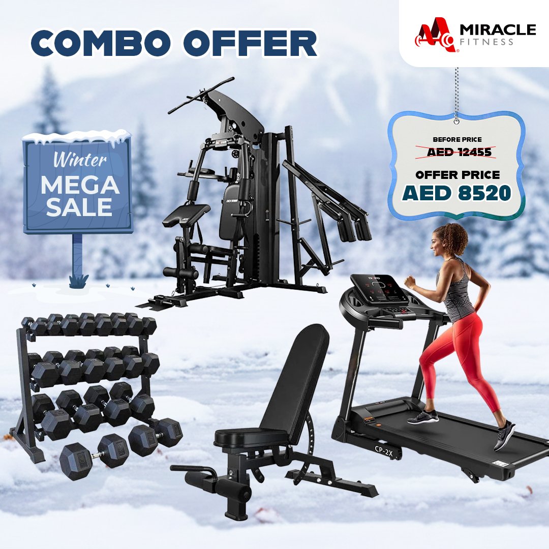 Home Gym Equipment All-in-One Combo Set