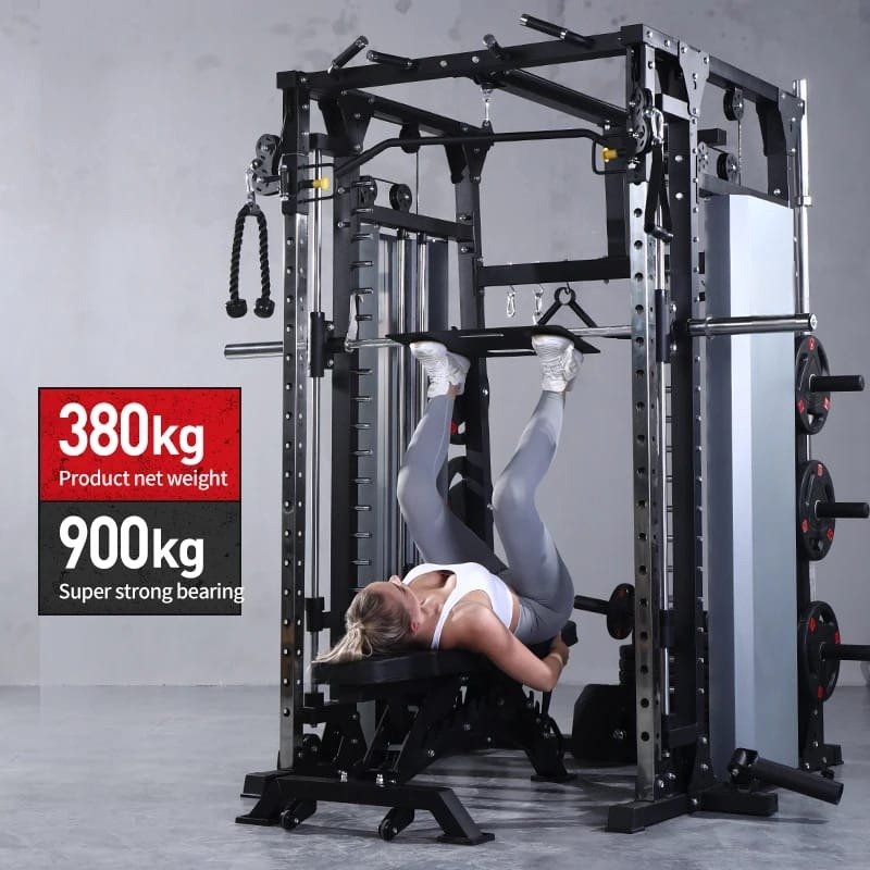 MIRACLE FITNESS ALL-IN-ONE SMITH FUNCTIONAL TRAINER HD137