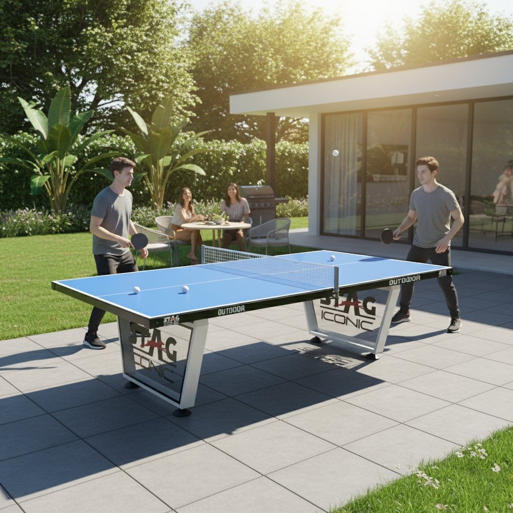 Stag Playground Outdoor Table Tennis Table | 7mm