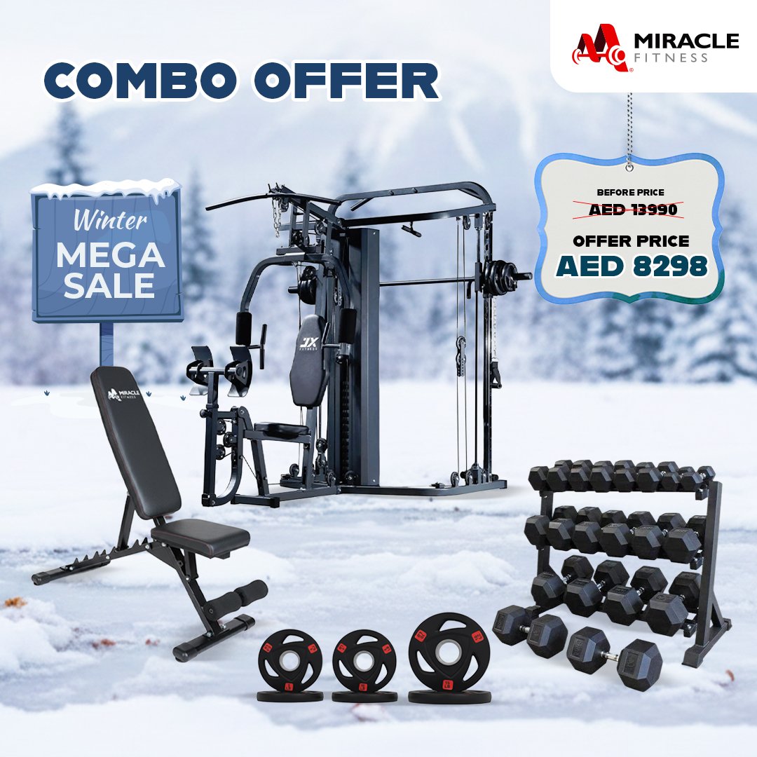 JX Fitness All-in-One Home Gym Set
