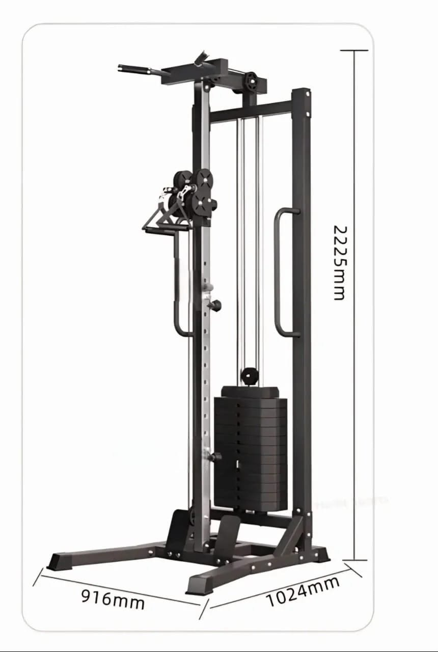 Miracle Fitness Single Side Adjustable Pulley Trainer MR-A5