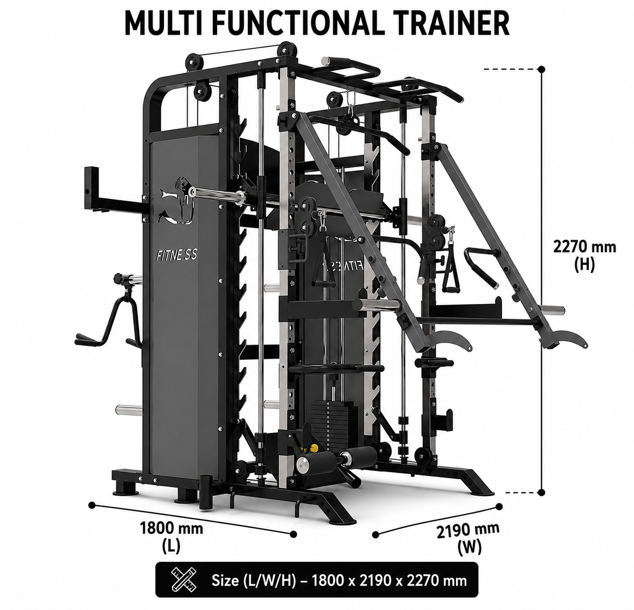 Monster Fitness All-in-One Trainer DY-9000