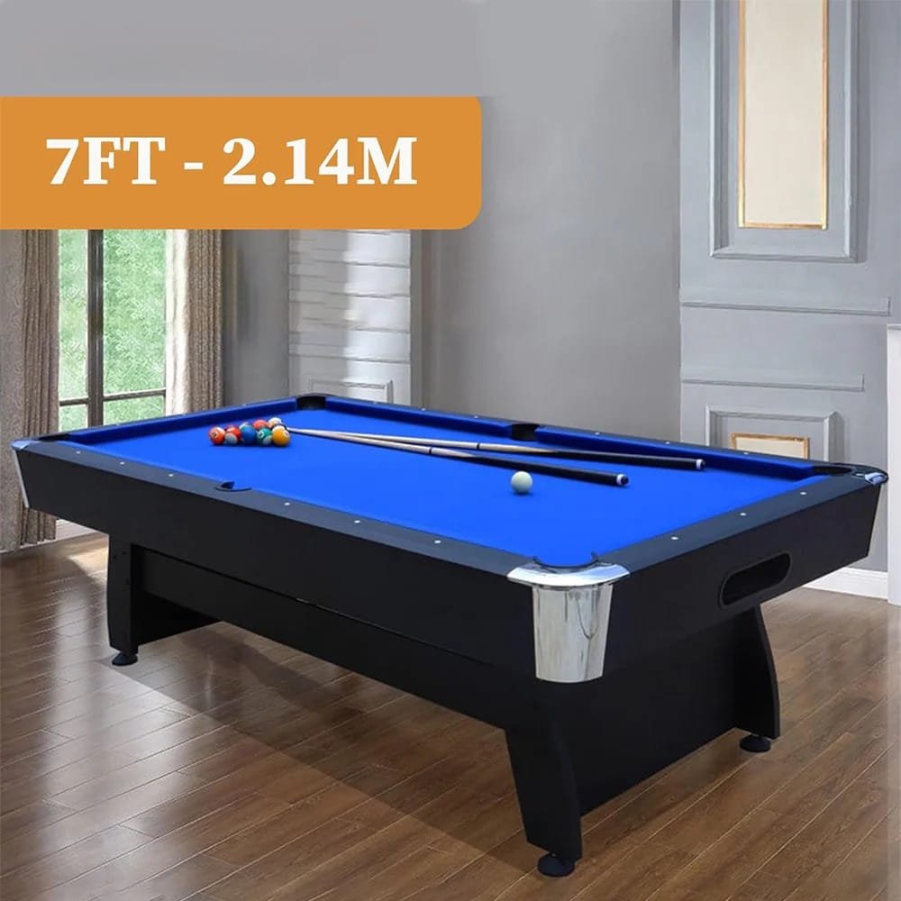 Miracle Fitness 7ft Auto Ball Return Billiard Pool Table