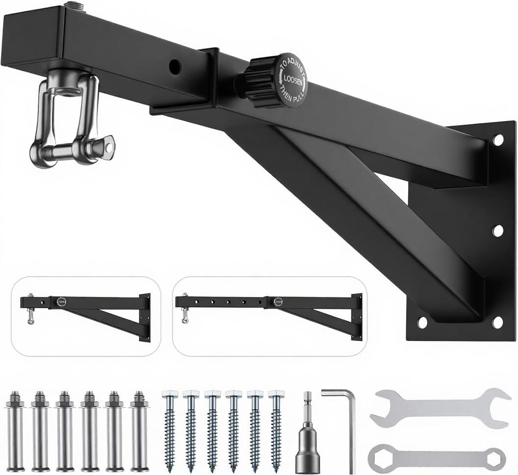Miracle Fitness Boxing Heavy Bag Hanger Wall Mount