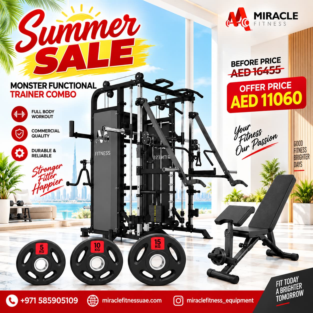 All-in-One Monster Functional Trainer All-in-One Combo DY9000