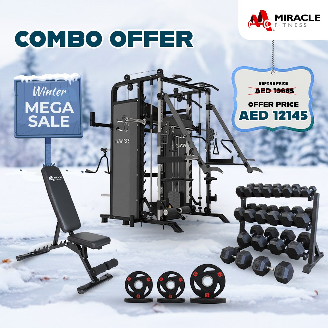 All-in-One Monster Functional Trainer Gym Equipment Combo Offer