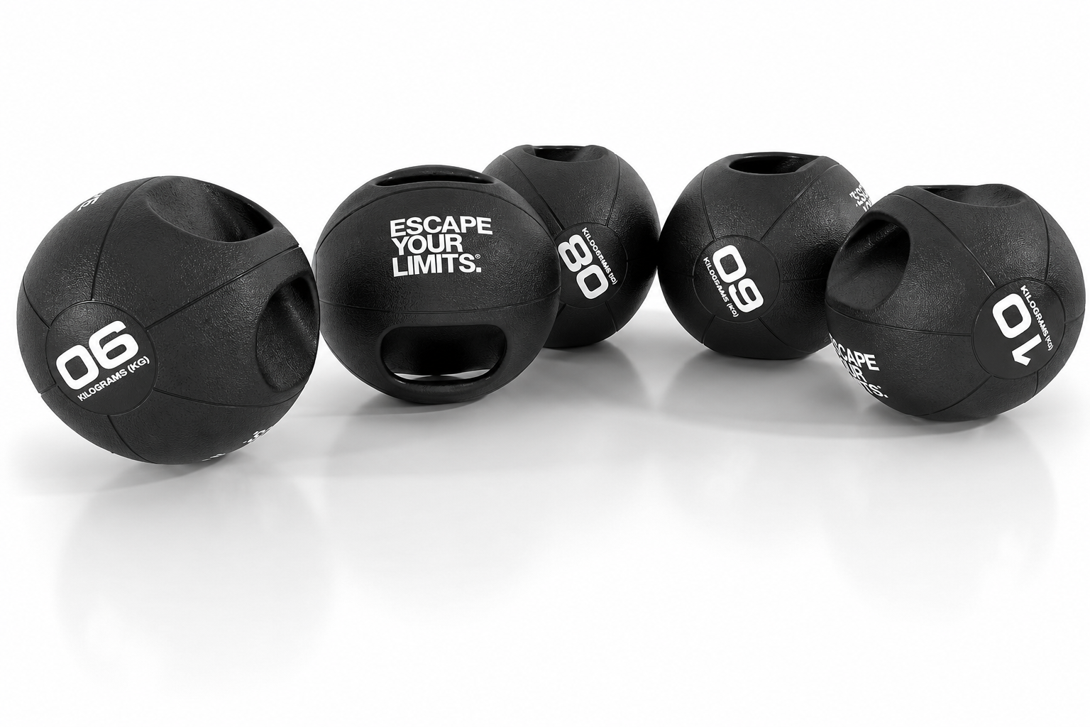 Escape Fitness Multi Grip Medicine Ball 6kg to 10kg - USA