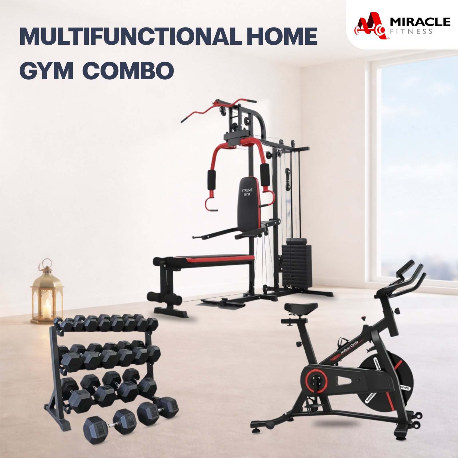 Fitness Equipment Combo