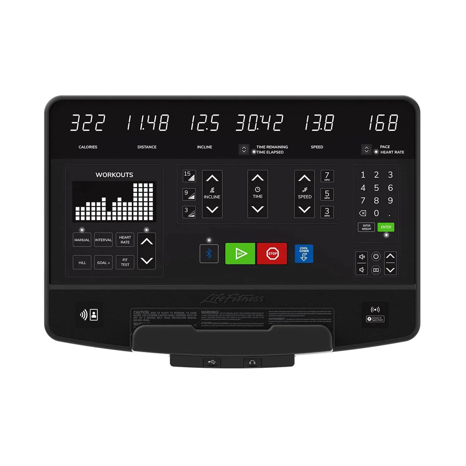 Life Fitness Integrity Series Treadmill with SL Console