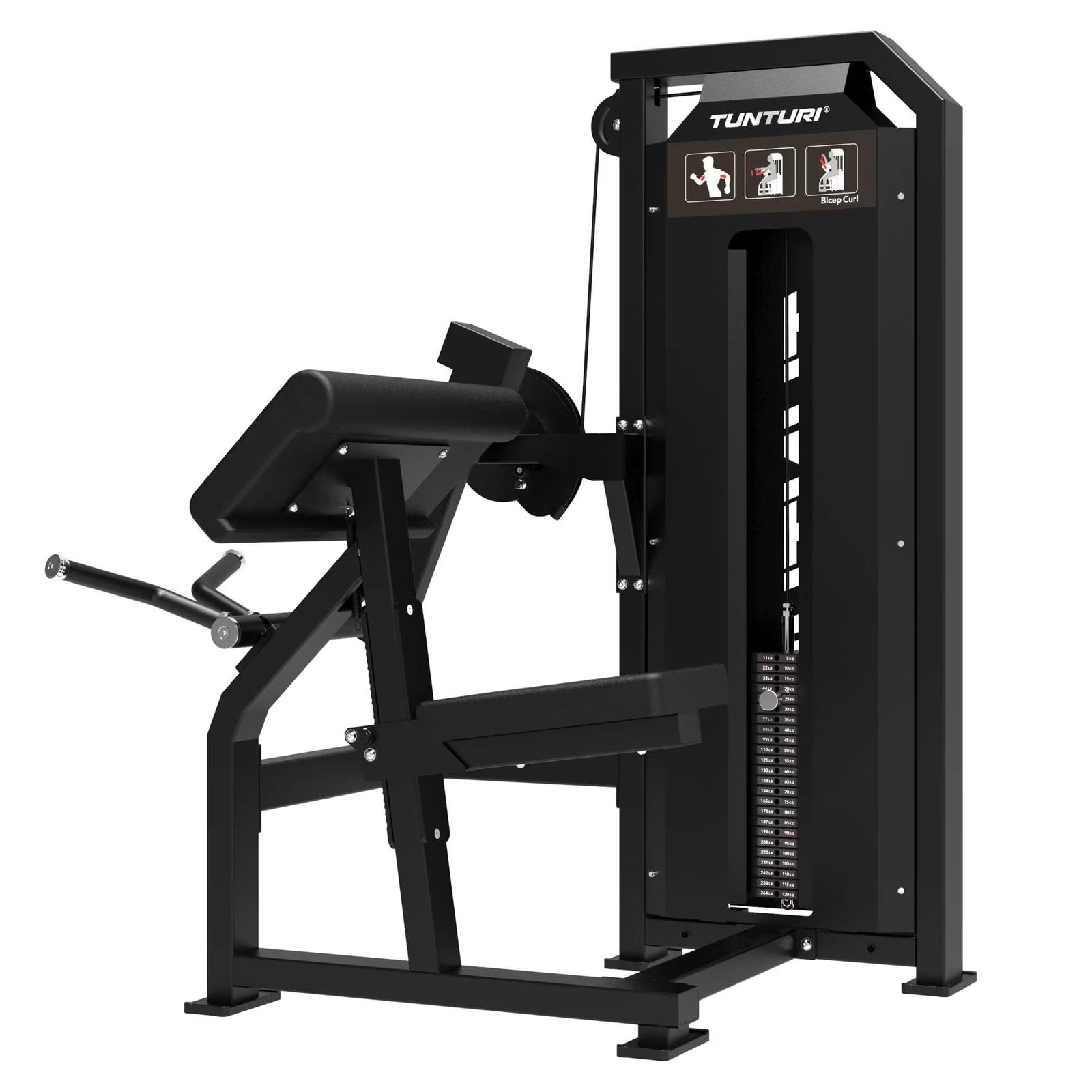 Tunturi Platinum Bicep Curl - V-series
