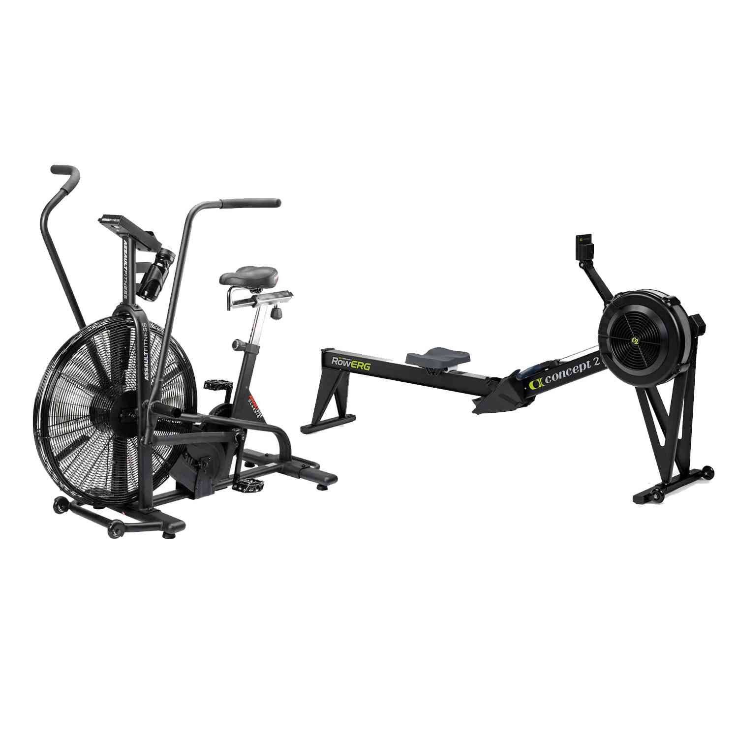 Combo Offers Concept 2 Model D Indoor Rower + Assault Airbike Classic Combo
