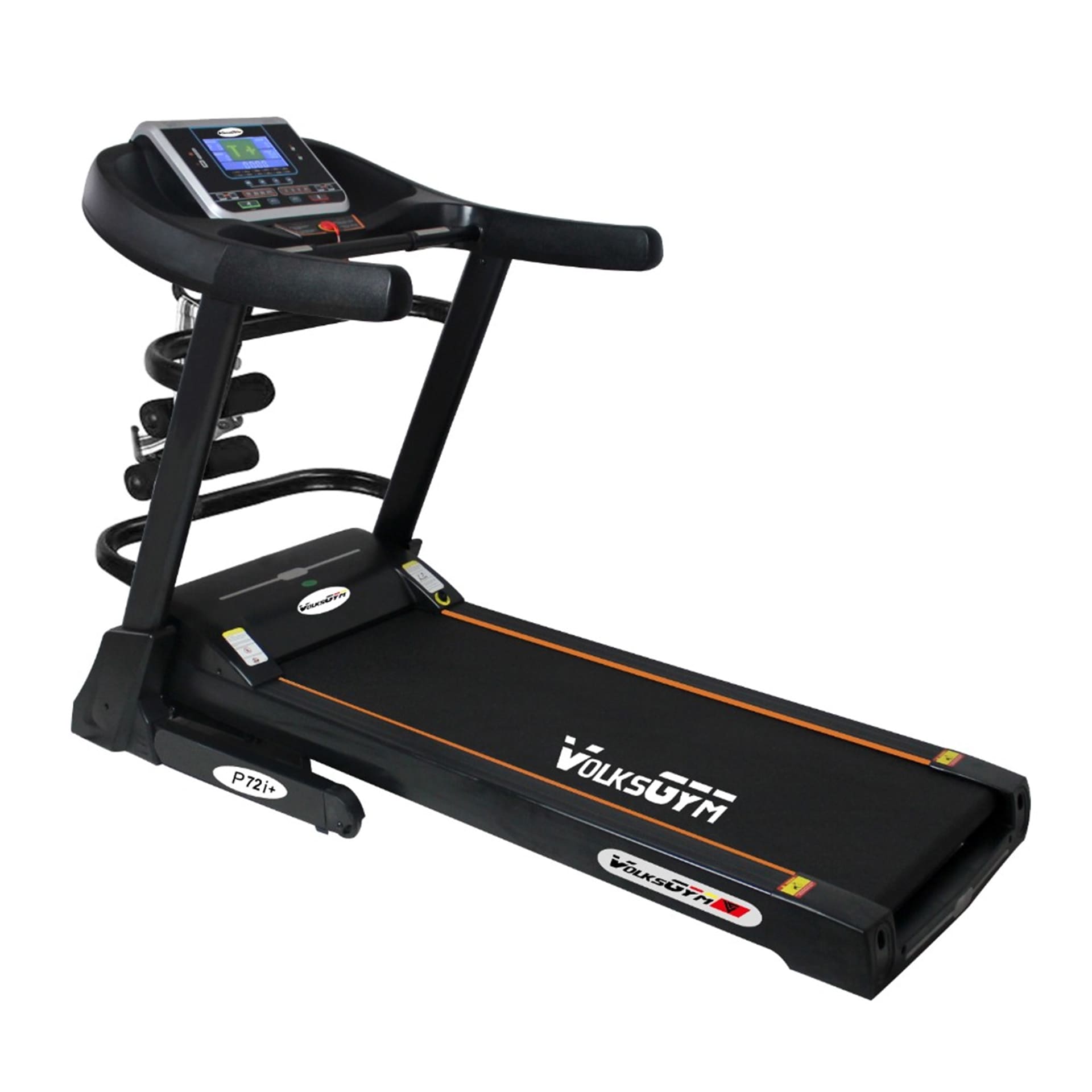 Volksgym P-72i+ Motorized Treadmill with Multi Functions