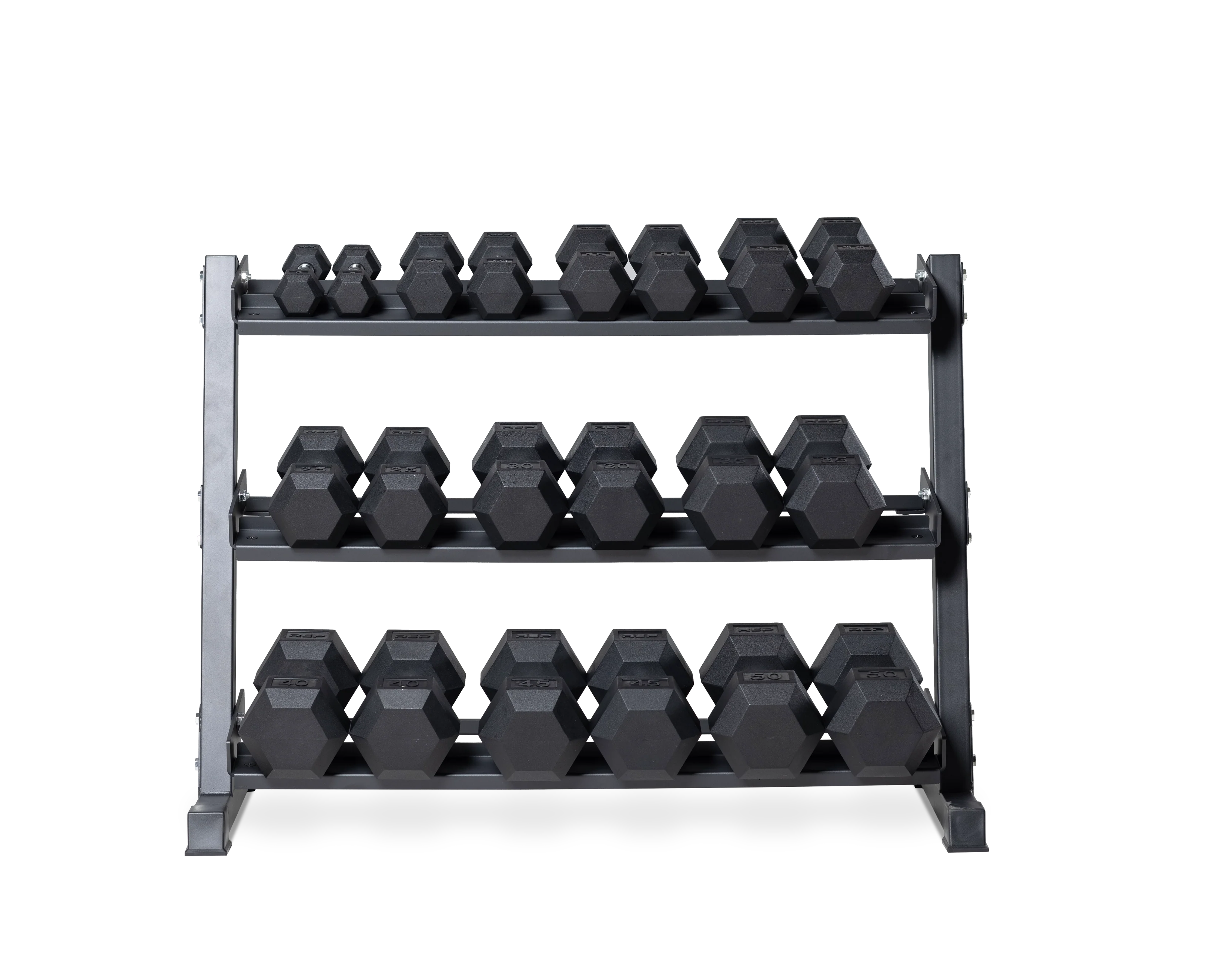HEX DUMBBELL SET | 2.5 TO 25 KG AND RACK