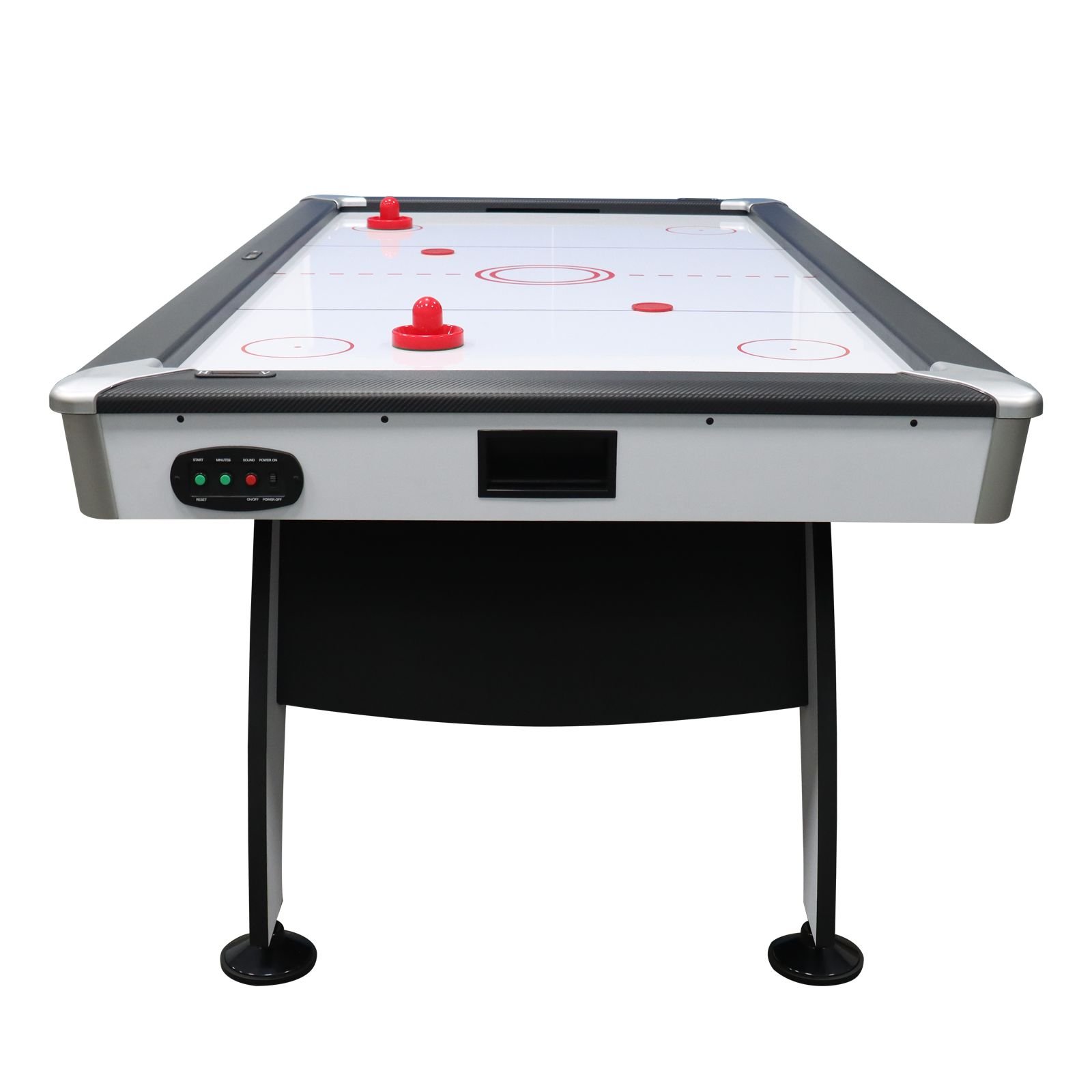 TableTurf Air Rush 7 Feet Air Hockey Table | White Gloss