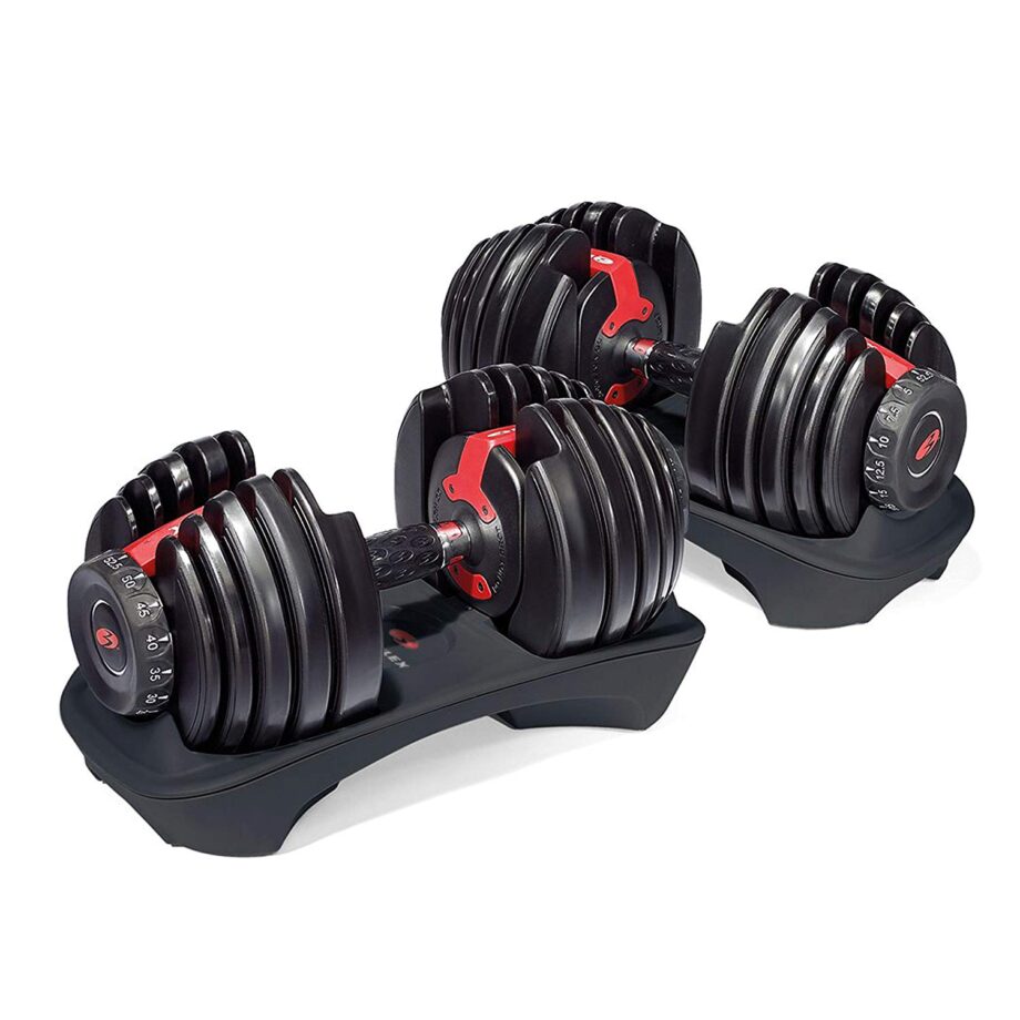 MIRACLE FITNESS 24KG ADJUSTABLE IRON DUMBBELL – PAIR