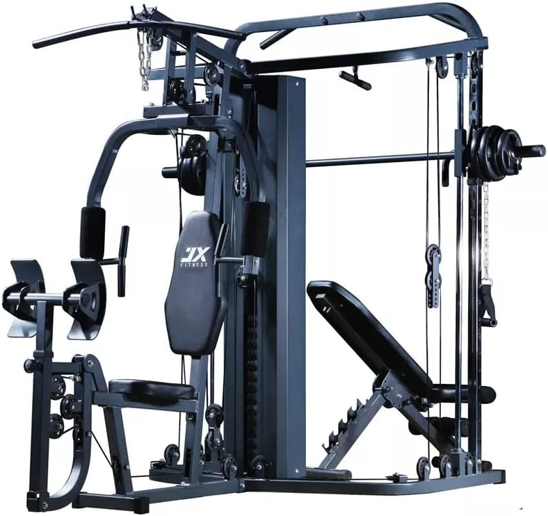 JX Fitness Multifunctional Home Gym with Smith bar & Cable crossover - JX-925