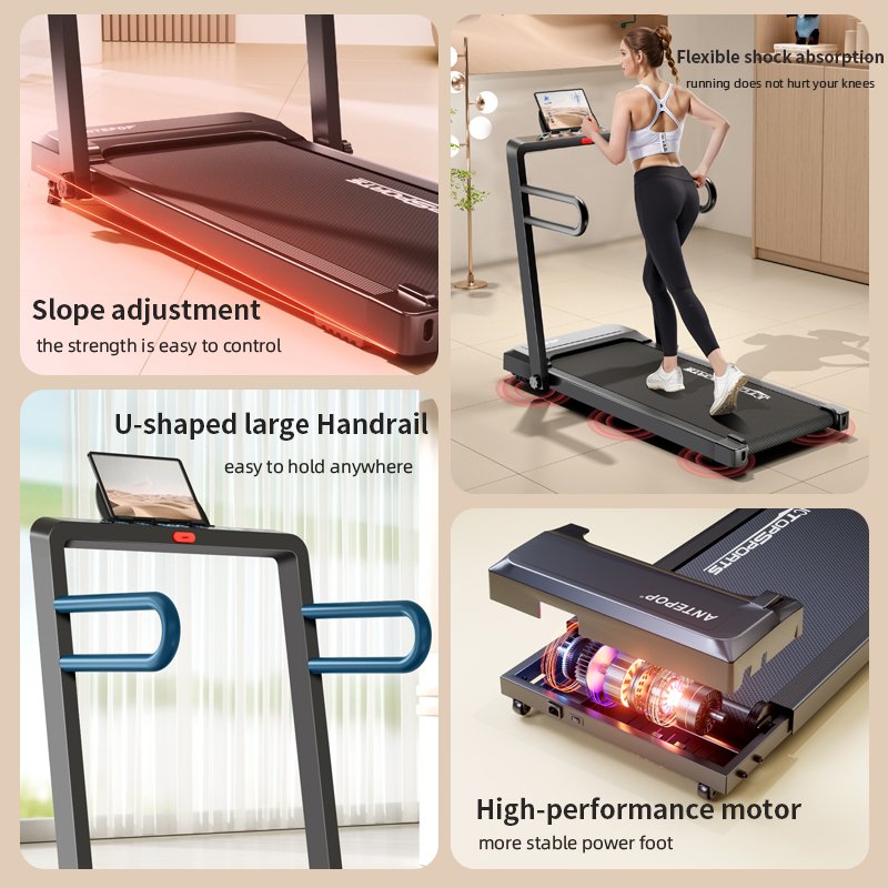 Body Strong Walking Pad 2 IN 1 Folding Treadmill JC-690F