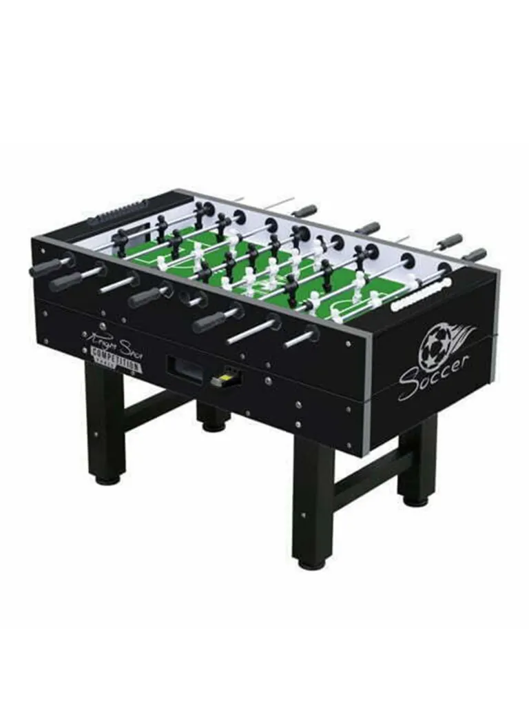 Knightshot ST179 Commercial Coin-Operated Foosball Table |Black