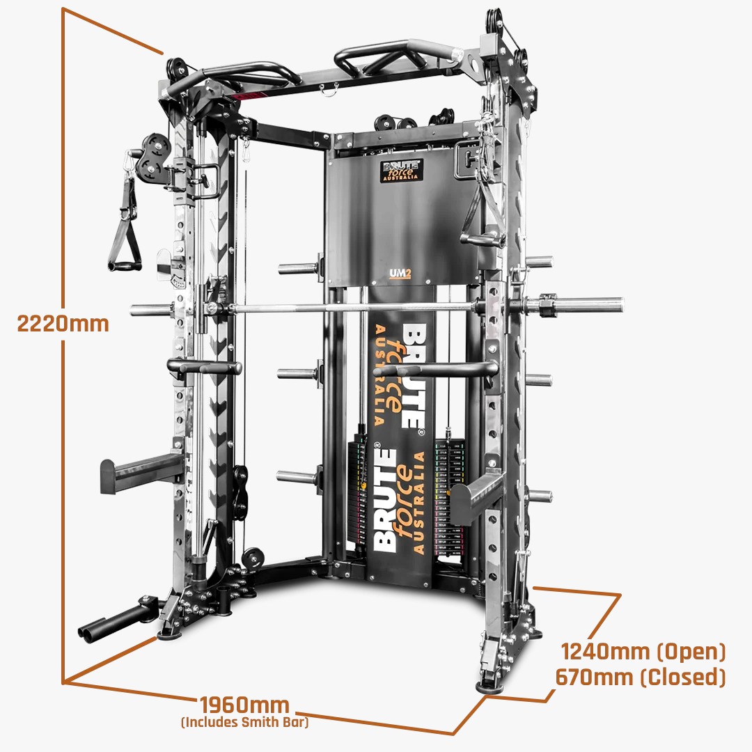 BruteForce UM2 Functional Trainer FOLDABLE