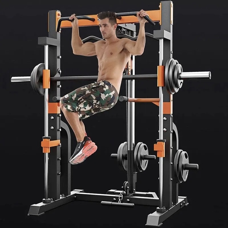 Miracle Fitness Smith Machine with Cable Pulley Station