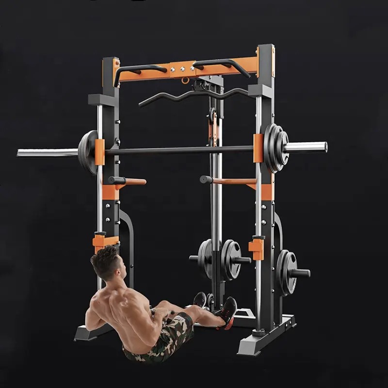 Miracle Fitness Smith Machine with Cable Pulley Station