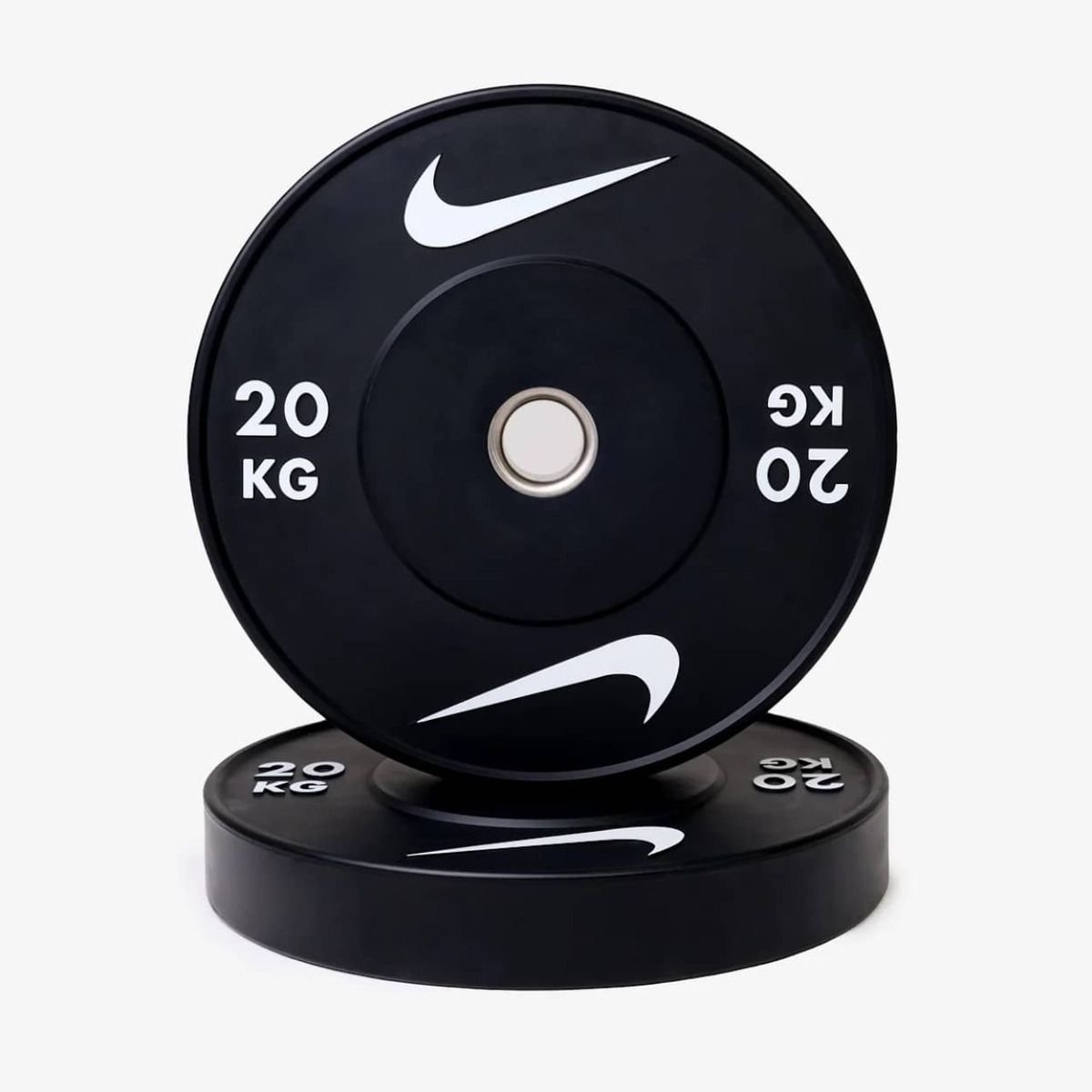 Nike Strength Premium Urethane Weight Plates - Single | Black/White