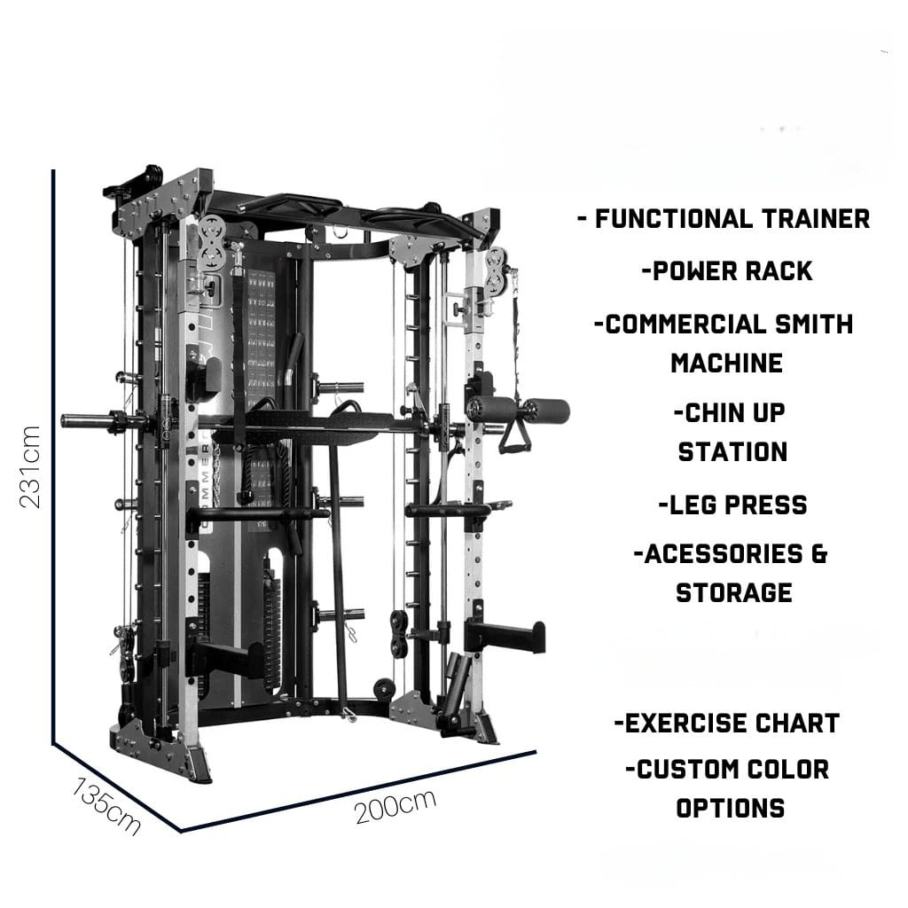 Miracle Fitness Prestige Series Functional Trainer with Smith Machine DY-6000