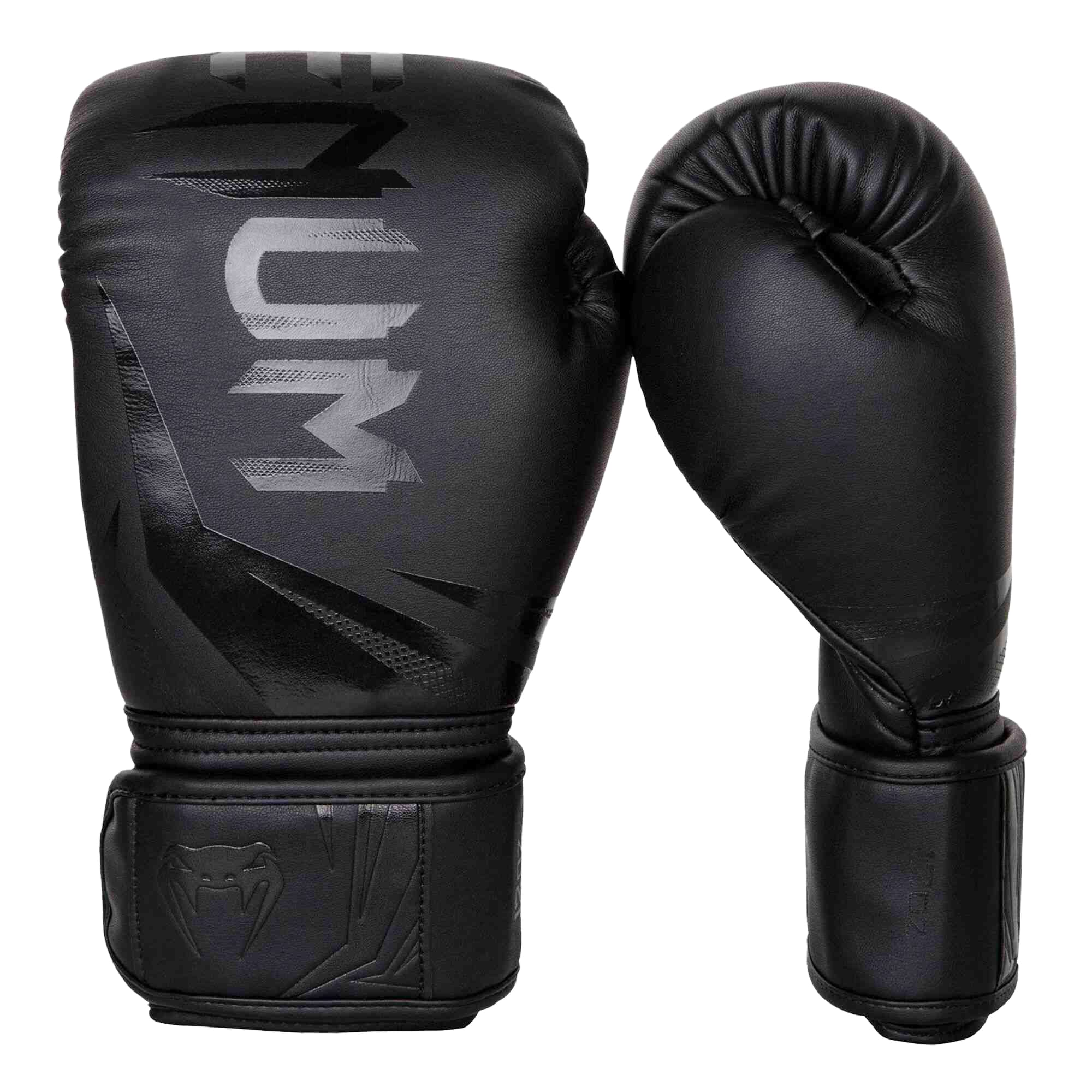 Venum 10 Oz Challenger 3.0 Boxing Gloves, Black