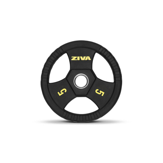 Ziva Performance Rubber Grip Disc, 5 Kg