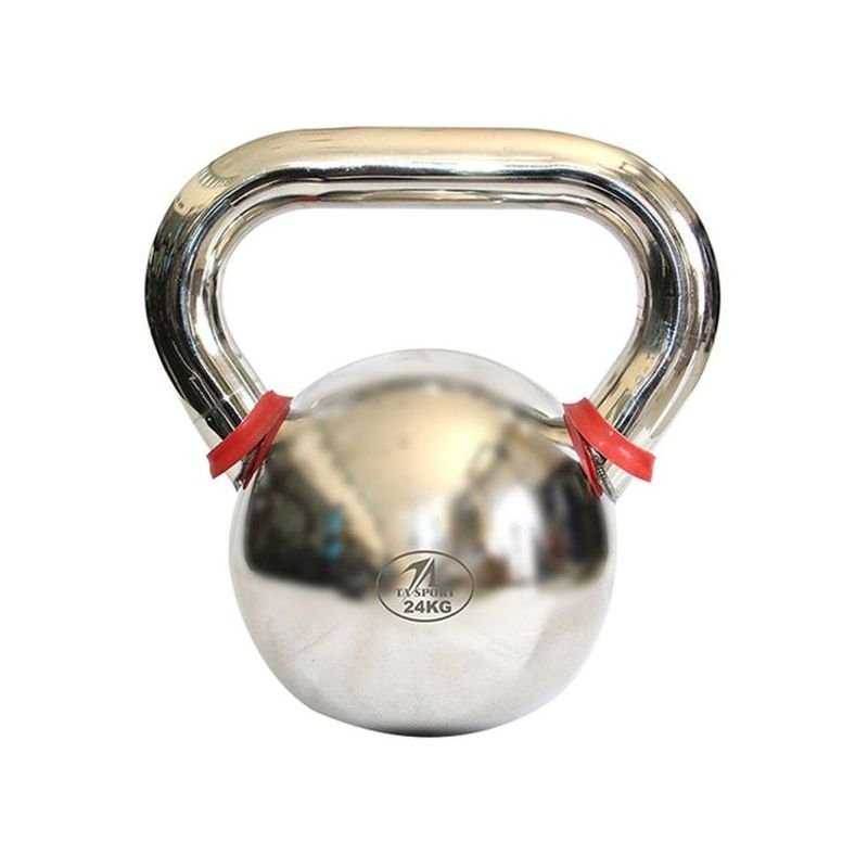 TA Sport Chrome Kettlebell Sliver | 4Kg-24 Kg
