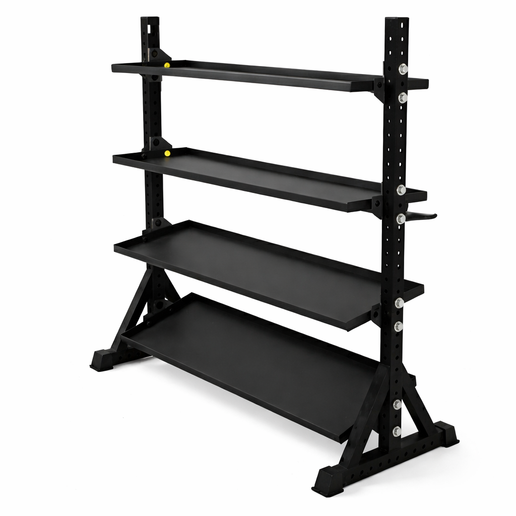 Miracle Fitness 4 Tier Commodity Storage Rack