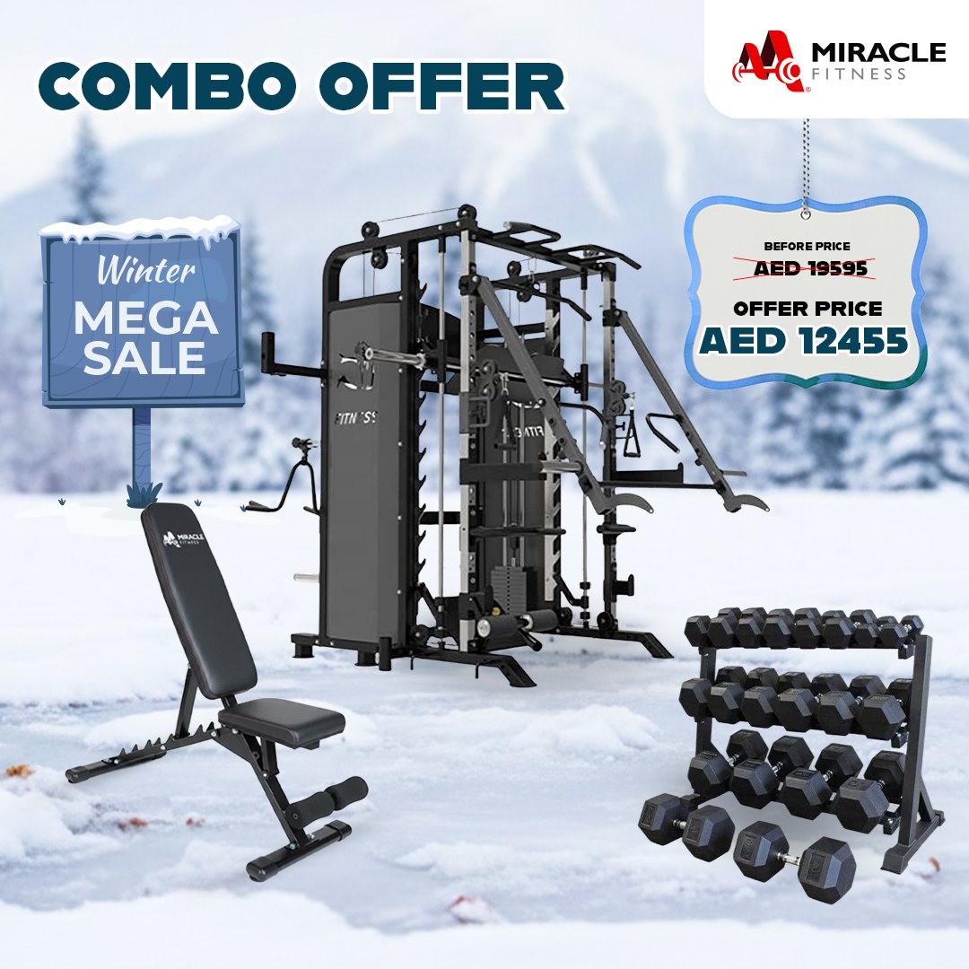 Multi Functional Home Gym Equipment Combo Offer