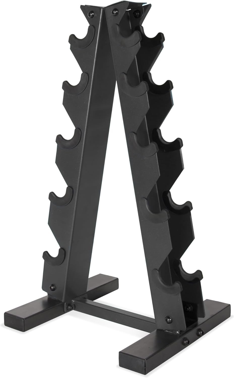 Body Strong Triangle A Frame Dumbbell Rack - 5 Tier